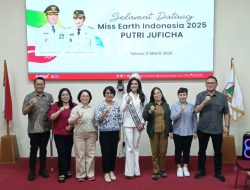 Pemkot Sambut Kunker Miss Earth Indonesia 2025: Putri Juficha Puji Lingkungan Hidup Kota Tomohon Paling Terdepan