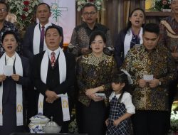 Caroll Sendy Ibadah Paskah Bersama Jemaat GMIM Kakaskasen Pniel