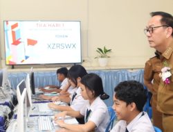 Diikuti 1.665 Siswa, Caroll Senduk Rilis Token TKA Jenjang SMP Sederajat se Kota Tomohon