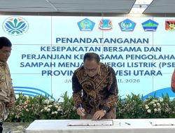 Caroll Senduk Tandatangani Kesepakatan Bersama Tentang Penanganan Sampah Menjadi Energi Listrik