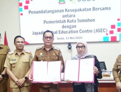 Tandatangani Perpanjangan Kontrak Kerjasama dengan JGEC, Walikota Caroll Buka Peluang Pencaker ke Jepang
