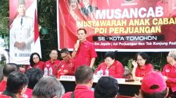 Musancab PDIP se-Kota Tomohon Berjalan Lancar dan Sukses, Caroll Senduk: 5 PAC Terpilih Segera Dilantik