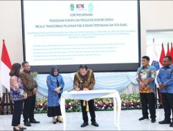 Perkuat Tata Kelola Pertanahan dan Tata Ruang, Caroll Senduk Teken Komitmen Bersama KPK dan ATR/BPN