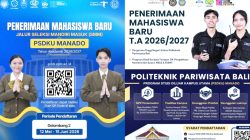 Kabar Baik Bagi Generasi Muda Tomohon, Poltekpar Bali PSDKU Manado Buka Peluang Kuliah Berkualitas Bagi Putra-Putri Daerah