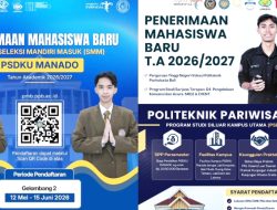 Kabar Baik Bagi Generasi Muda Tomohon, Poltekpar Bali PSDKU Manado Buka Peluang Kuliah Berkualitas Bagi Putra-Putri Daerah