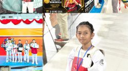 Atlet Taekwondo Felicia Christabel Rarun Raih Prestasi di Level Nasional
