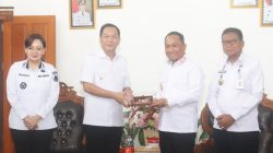 Perkuat Sinergi Layanan Hukum, Caroll-Sendy Terima Kunker Kakanwil Kemenkum Sulut