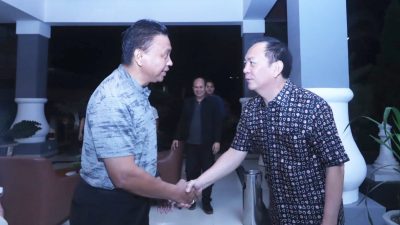 Suasana Penuh Kekeluargaan Warnai Gala Dinner Pemkot Tomohon dan Kejari Sulut