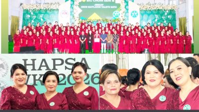 Raih Gold Champion Big Choir Seri B, Sendy Rumajar Syukuri Prestasi WKI GMIM Baitlahim Talete Satu