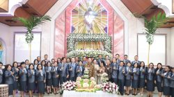 Hadiri Ibadah Syukur HUT ke-44 Jemaat GMIM Kakaskasen Maranatha, Walikota Caroll Sampaikan Pesan Syukur dan Harapan