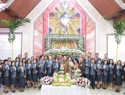Hadiri Ibadah Syukur HUT ke-44 Jemaat GMIM Kakaskasen Maranatha, Walikota Caroll Sampaikan Pesan Syukur dan Harapan