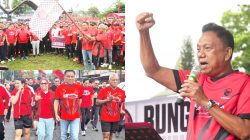 Bulan Bung Karno 2026, PDI-P Sulut Sukses Gelar Soekarno Cup dan Fun Walk