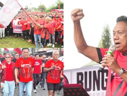 Bulan Bung Karno 2026, PDI-P Sulut Sukses Gelar Soekarno Cup dan Fun Walk