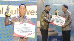 Terbaik I Penanggulangan Kemiskinan dan Stunting, Wali Kota Tomohon Caroll Senduk Bawa Pulang Rp3 Miliar