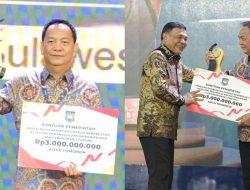 Terbaik I Penanggulangan Kemiskinan dan Stunting, Wali Kota Tomohon Caroll Senduk Bawa Pulang Rp3 Miliar