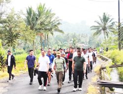 Jalan Sehat ala Walikota Tomohon dan Kapolda Sulut jadi Momen Bangun Semangat Kebersamaan
