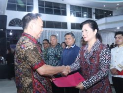 drg. Jeand’arc Karundeng Resmi Nakhodai LPPD Tomohon 2026-2030