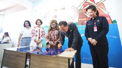 Walikota Caroll Senduk Resmikan Hiro Education Center Tomohon