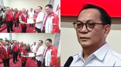 Wali Kota Caroll Senduk Serahkan Bonus bagi Atlet Peraih Medali Saat Porprov XII Sulut