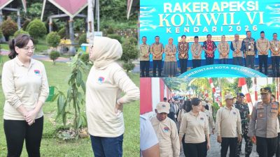 Wawali Sendy Rumajar Hadiri Raker APEKSI Komwil VI di Kendari, Isu Sampah Jadi Fokus Utama