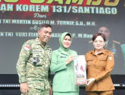 Wawali Sendy Rumajar Hadiri Lepas Sambut Danrem 131/Santiago