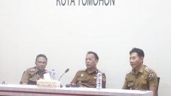 Kendalikan Inflasi, Walikota Caroll Senduk Ikuti Rakor Bersama Kemendagri secara Virtual