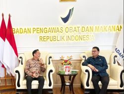 Temui Kepala BPOM RI, Wali Kota Caroll Undang Taruna Ikrar Hadiri TIFF 2026