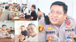 Perkuat Sinergi, Kapolres Tomohon Beserta Awak Media Gelar Ngopi Santai