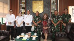 Sukseskan TIFF 2026, Caroll-Sendy Audiensi dengan Pangdam XIII/Merdeka