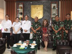 Sukseskan TIFF 2026, Caroll-Sendy Audiensi dengan Pangdam XIII/Merdeka