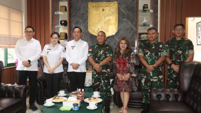Sukseskan TIFF 2026, Caroll-Sendy Audiensi dengan Pangdam XIII/Merdeka