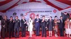 Wawali Sendy Rumajar Pimpin Toast Kenegaraan Dalam Rangka HUT ke-81 RI di Kota Tomohon