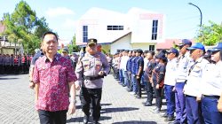 Ini Pesan Walikota Caroll Senduk Saat Pimpin Apel Gelar Pasukan Dalam Rangka TIFF 2026
