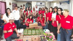 Kawanua Sedunia Pulang Kampung Gelar Bakti Sosial di Panti Lanjut Usia Lydia Tomohon
