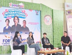 Flower Mait Jadi Narsum di Talkshow Forum GenSu, Ajak Generasi Muda Bangun Kota Tomohon Melalui Kolaborasi