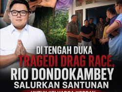 Di Tengah Duka Tragedi Drag Race, Rio Dondokambey Salurkan Santunan untuk Keluarga Korban
