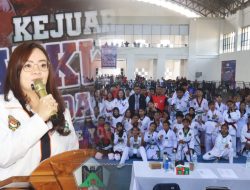Sendy Rumajar Buka Kejuaraan Taekwondo Garuda Muda 95 Walikota Tomohon Cup Series II 2026