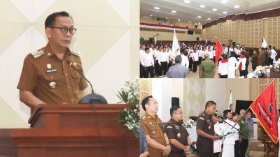 Tiga Organisasi Mitra Kejaksaan Resmi Dikukuhkan di Kota Tomohon, Walikota Caroll Senduk Apresiasi Kajati Sulut