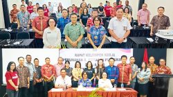 Dibuka Sekot Edwin Roring, Pokja PKP Gelar Rapat Bahas Perencanaan Kawasan Strategis Pusat Kota Tomohon