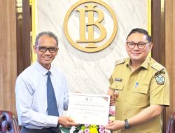 Kolaborator Utama TIFF 2026, Pemerintahan Caroll-Sendy Beri Penghargaan untuk BI Perwakilan Sulut