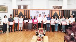 10 Lembaga Kesejahteraan Sosial Terima Dana Hibah Tunai dari Pemkot Tomohon