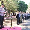 Pimpin Apel Kesiapan Pengamanan Pengucapan Syukur Tomohon, Kapolres Kombo Minta Seluruh Personel Kedepankan Sikap Humanis