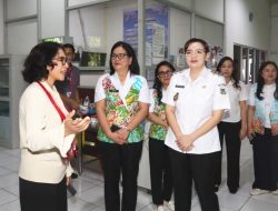 Momen Wawali Tomohon Sendy Rumajar Tinjau Survei KARS di RSUD Anugerah