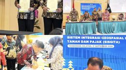 Pemkot Tomohon Perkuat Optimalisasi PBB dan BPHTB melalui MoU SISGITA