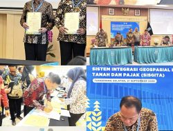 Pemkot Tomohon Perkuat Optimalisasi PBB dan BPHTB melalui MoU SISGITA