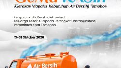 Caroll-Sendy Buka Layanan GeMa KASiH, ASN Tomohon Siaga Salurkan Air Bersih hingga 31 Oktober