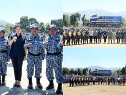 Bukan Cuma Formalitas, Wawali Tomohon Sendy Rumajar Kawal Langsung Penutupan Latihan Bela Negara 2026