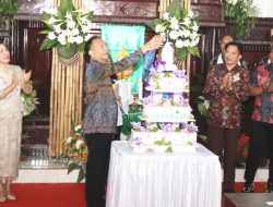Hadiri Syukuran HUT ke-13 GMIM Kakaskasen Eben Haezer, Caroll Senduk Gaungkan Pesan Aksi Nyata Peduli Lingkungan