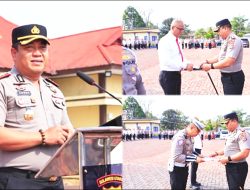 Cara Kapolres Tomohon Jaga Integritas Personel: Berikan Penghargaan Kepada Satuan Fungsi dan Polsek Terbaik
