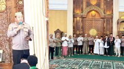 Bawa Misi Penting ke Masjid Al-Mujahidin, Kapolres Novrial Kombo Kobarkan Semangat ‘Torang Baku Jaga’
